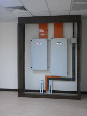 apartment closet electric box|electrical panel installation in closet.